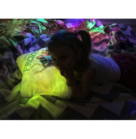 Светящаяся подушка звездочка "Frozen"