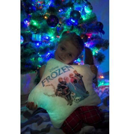 Светящаяся подушка звездочка "Frozen"