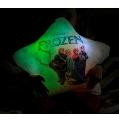 Светящаяся подушка звездочка "Frozen"