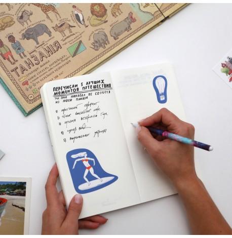 Блокнот TravelBook (синій)