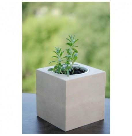 Экокуб для выращивания растений "Лаванда"