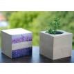 Экокуб для выращивания растений "Лаванда"