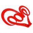 Настінна вішалка для одягу Love