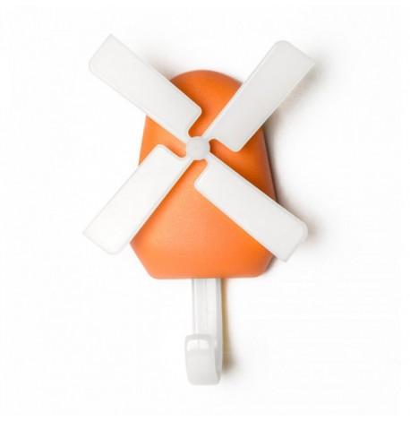Настенный крючок для одежды Windmill Qualy (оранжевый)