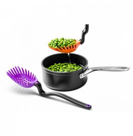 Кухонна ложка-шумівка Holey Spadle Dreamfarm (рожева)