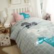 Полуторный комплект постельного белья Home Sweet Home (хлопок)