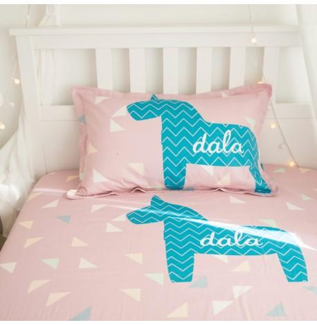 Полуторный комплект постельного белья Home Sweet Home (хлопок)