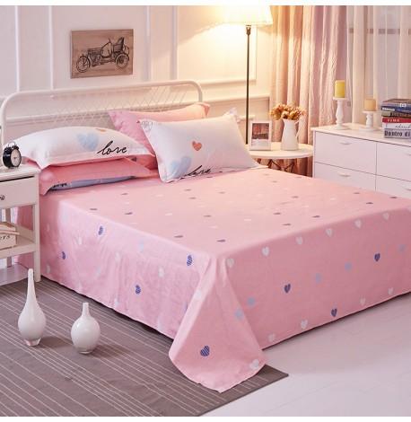 Полуторный комплект постельного белья Love you (хлопок)