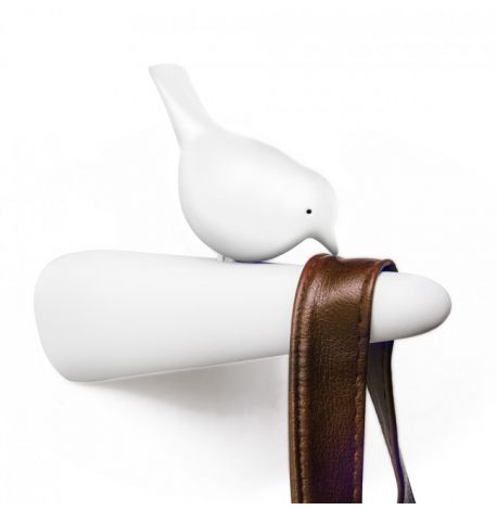 Настінний гачок для одягу Picky Sparrow Qualy (білий)