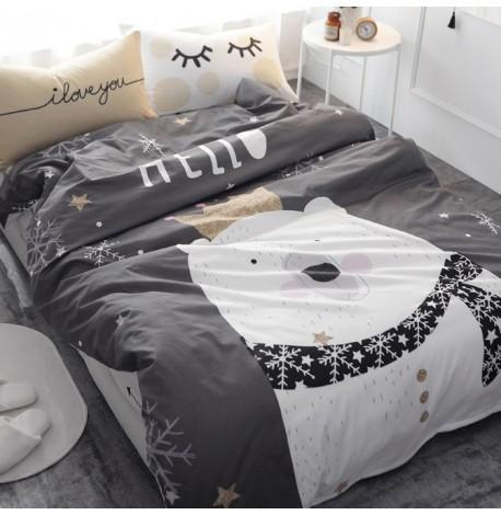 Полуторный комплект постельного белья Polar King (хлопок)