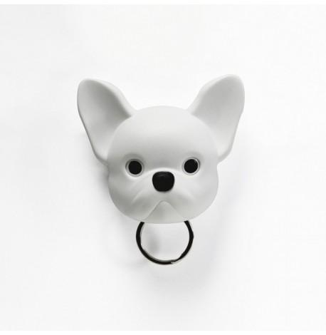 Ключниця настінна Frenchy Dog Qualy (білий)