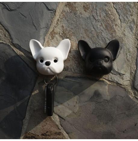 Ключниця настінна Frenchy Dog Qualy (білий)