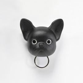 Ключница настенная Frenchy Dog Qualy (черная)