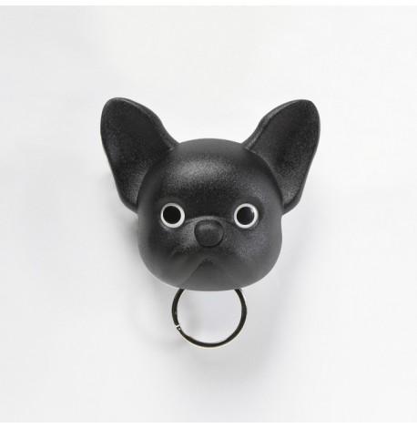 Ключниця настінна Frenchy Dog Qualy (чорна)