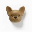Ключница настенная Frenchy Dog Qualy (коричневая)