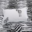 Полуторный комплект постельного белья Zebra (хлопок)