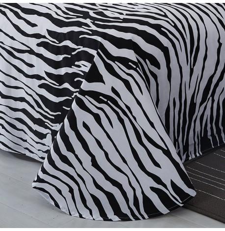 Полуторный комплект постельного белья Zebra (хлопок)