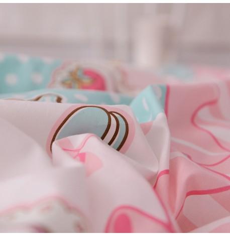 Полуторный комплект постельного белья Sweets (хлопок)