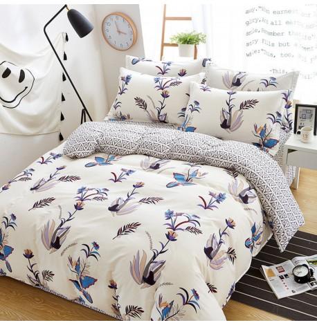 Полуторный комплект постельного белья Meadow Grasses (хлопок)