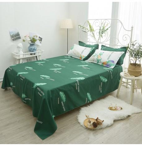Полуторный комплект постельного белья Green Leaves