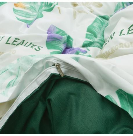Полуторный комплект постельного белья Green Leaves