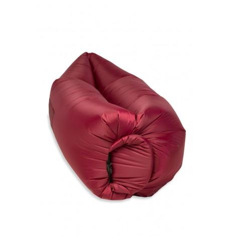 Надувной шезлонг-лежак Oxford (бордовый)