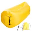 Надувной шезлонг-лежак Oxford (желтый)