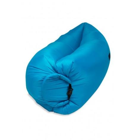 Надувной шезлонг-лежак RipStop (голубой)