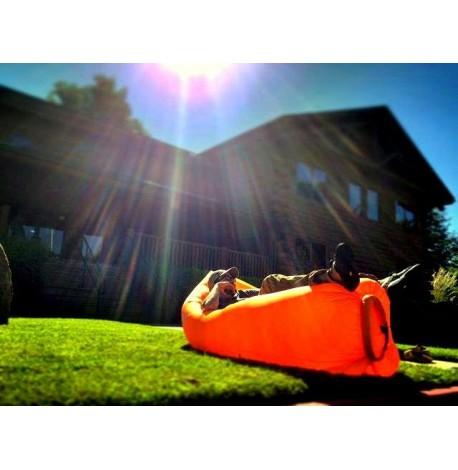 Надувной шезлонг-лежак RipStop (оранжевый)
