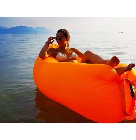Надувной шезлонг-лежак RipStop (оранжевый)