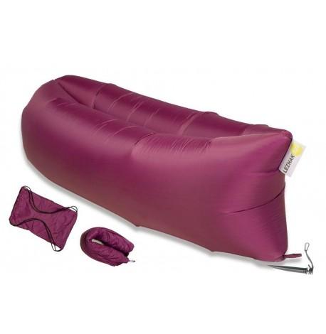 Надувной шезлонг-лежак RipStop (бордовый)