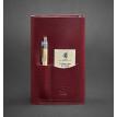 Шкіряний блокнот софт-бук 2.0 (бордовий)