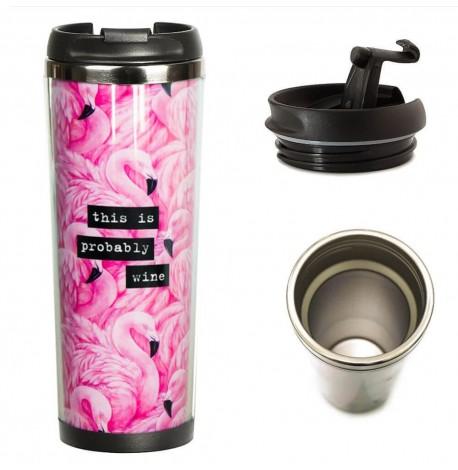 Термокружка "Фламінго" (380 мл)