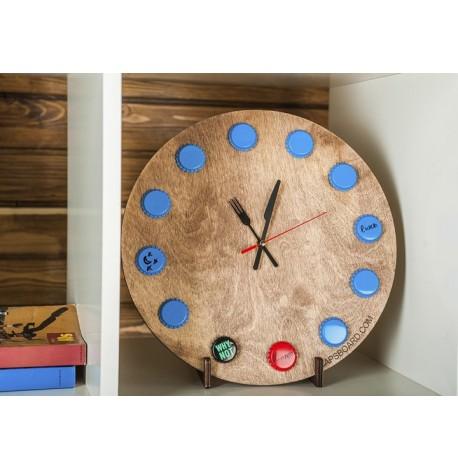 Настінний годинник Caps Watch