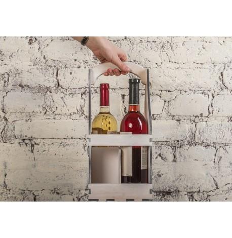 Ящик-переноска для вина White Box