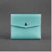 Кошелек женский из натуральной кожи 2.1 (бирюзовый)