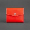 Кошелек женский из натуральной кожи 2.1 (ярко-красный)