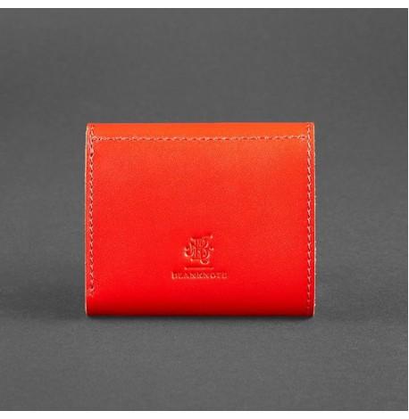 Кошелек женский из натуральной кожи 2.1 (ярко-красный)