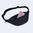 Поясная сумка-бананка черная