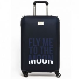 Чехол для чемодана Fly Me to the Moon Rocket Design