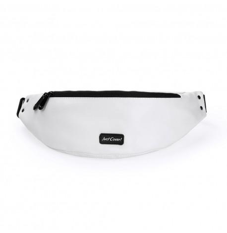 Поясна сумка-бананка біла