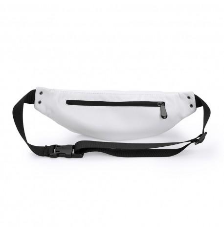 Поясна сумка-бананка біла