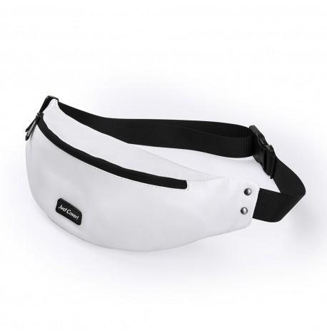 Поясна сумка-бананка біла