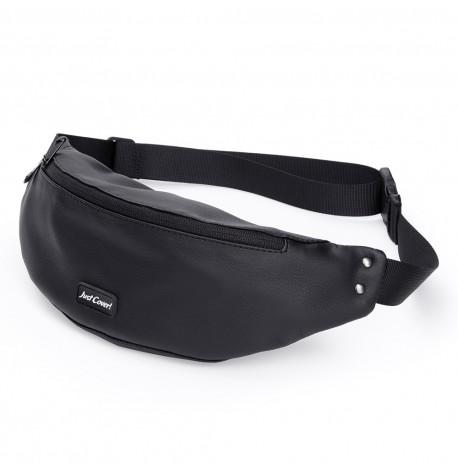 Поясна сумка-бананка чорна