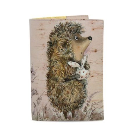 Обкладинка на паспорт "Їжачок в тумані"