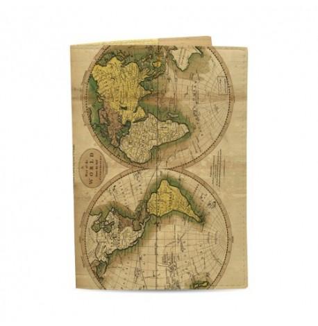 Обкладинка на паспорт "Карта світу"