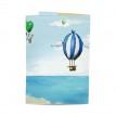 Обкладинка на паспорт "На повітряній кулі"