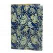 Обложка на паспорт "Узоры синие"