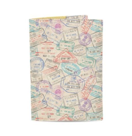 Обкладинка на паспорт "Штампи"