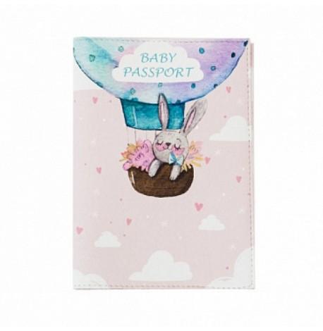 Обложка на паспорт "Детская зайка"